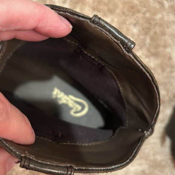 CANDIES rhinestone, cowboy boots booties chains gems ankle 6.5 - Picture 10 of 15